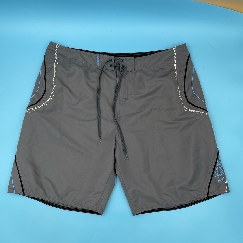 QUICKSILVER Embroidered Board Shorts - Picture 2 of 4